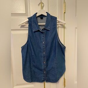 GAP Blue Denim Shirt